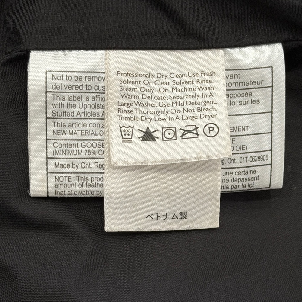 Eddie Bauer Black Vest Women Large Goose Down Quilted  Zip Puffer Style 4571 - Picture 11 of 15
